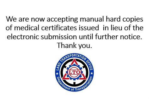 LTO back to paper medical certificate submission - Motorcycle News