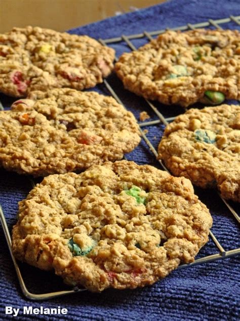 Peanut Butter M & M Cookies recipe | Chefthisup