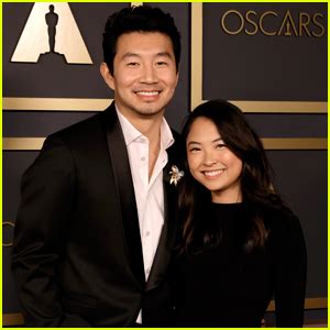 Simu Liu & Girlfriend Allison Hsu Couple Up for Academy Of Motion P...