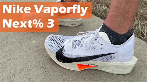 Nike Vaporfly Next% 3 First Impressions Review & Comparisons - YouTube