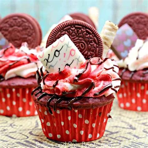 Decadent Red Velvet Cupcakes