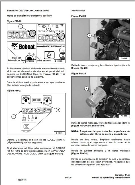 Bobcat Excavator T140 Operation & Maintenance Manual ES | Auto Repair Manual Forum - Heavy ...