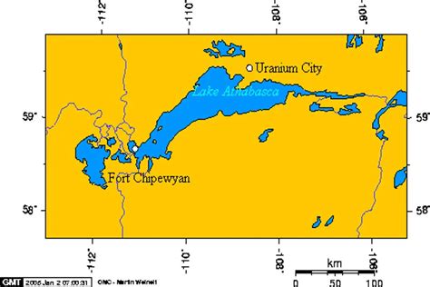 Lake-Athabasca-Largest_lakes-Map | Environment Buddy