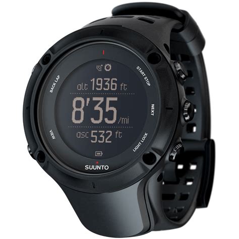 Suunto Ambit3 Peak Black Sports Watch - Sweatband.com