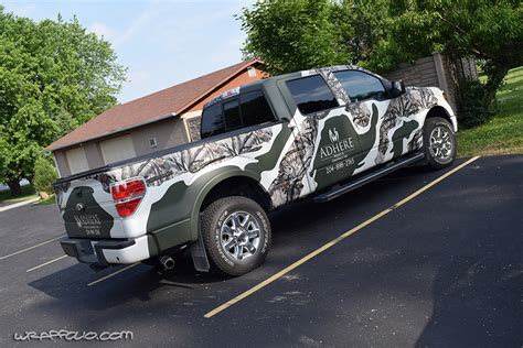 Adhere Graphics F-150 Camo Wrap | Wrapfolio