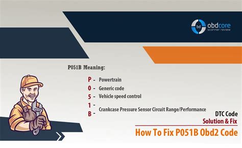 Fix P051B: Crankcase Pressure Sensor Circuit Range - ObdCore