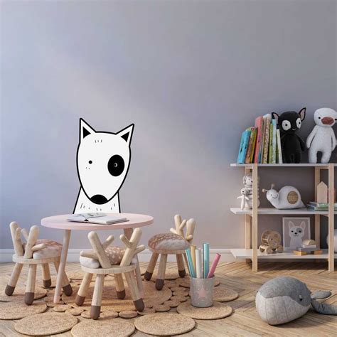 Wall Decal Vinyl Sticker Animals Doodle Dog | Decalmania USA