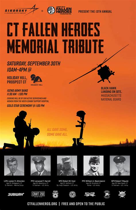 CT Fallen Heroes Memorial Tribute – September 30, 2017 | Driscoll Cares