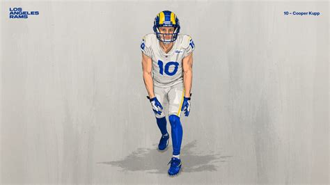 Rams WR Cooper Kupp swaps jersey number from 18 to 10