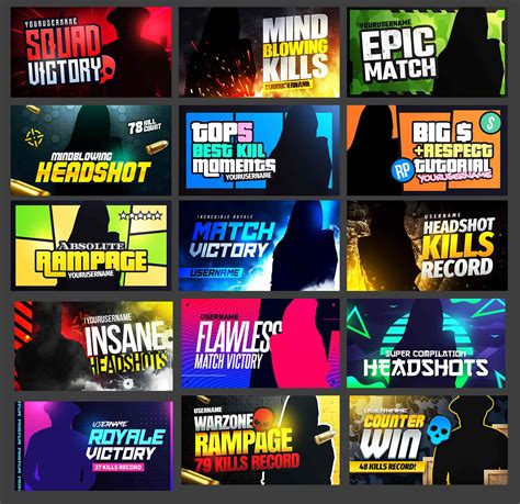 Free 15 + Best Gaming YouTube Thumbnail For PUBG & GTA & Other Psd Pack ...