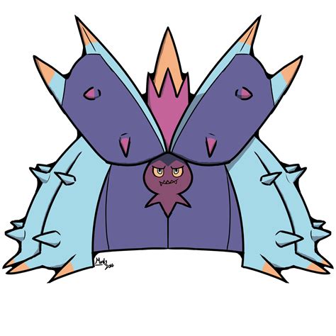 Toxapex Pokemon PNG Isolated Photos - PNG Mart