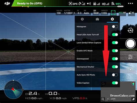 DJI Drones - How To Reset Camera Settings - Drones Galaxy