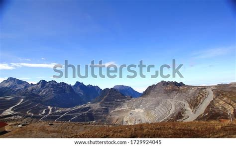 Grasberg Mine This Project Highest Open Stock Photo 1729924045 ...