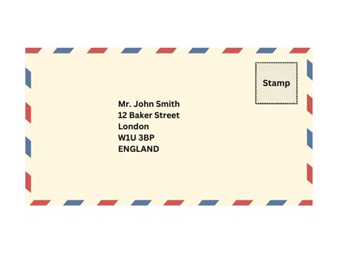 How to Send a Letter to England - e-Snail