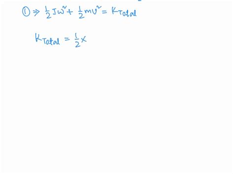 SOLVED: A solid sphere rolls without slipping along horizontal surface ...