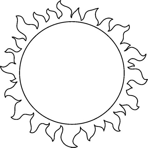 Sun Logo Clip Art Black And White