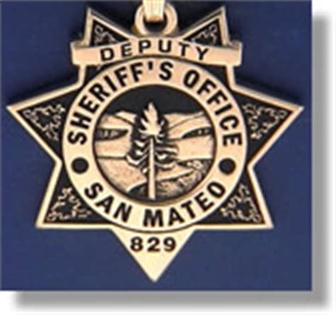 San Mateo County, California Sheriff Badge Charms