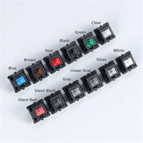 Cherry mx switch teclado de jogo original teclado mecânico marrom azul vermelho branco claro ...