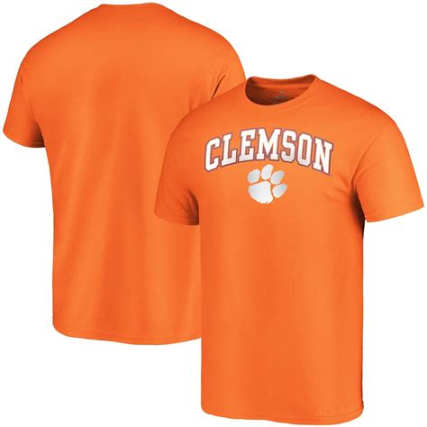 Men's Fanatics Branded Orange Clemson Tigers Campus T-Shirt