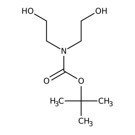 N-BOC-Diethanolamine, 98%, ACROS Organics™ 25mL N-BOC-Diethanolamine ...