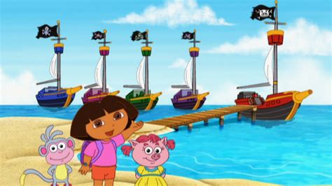 Watch Dora the Explorer Season 5 Episode 16: Dora the Explorer - Pirate Treasure Hunt – Full ...