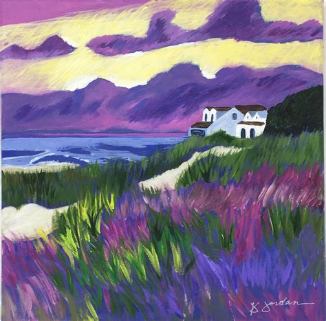 Original Landscape Painting, Original House on the Lake Painting, Wall Art, Hand Painted in the ...