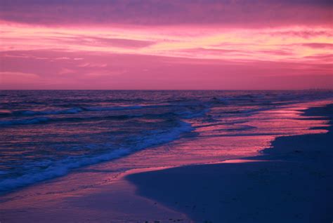 Pink Beach Sunset HD Wallpapers - Top Free Pink Beach Sunset HD ...