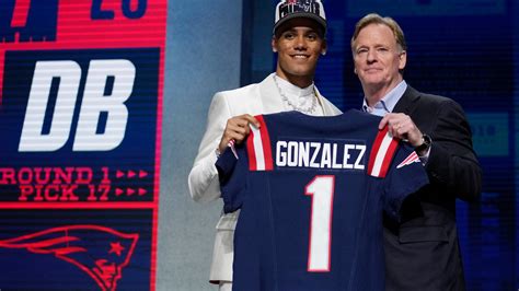 NFL Draft: Texas native Christian Gonzalez picked by Patriots | wfaa.com