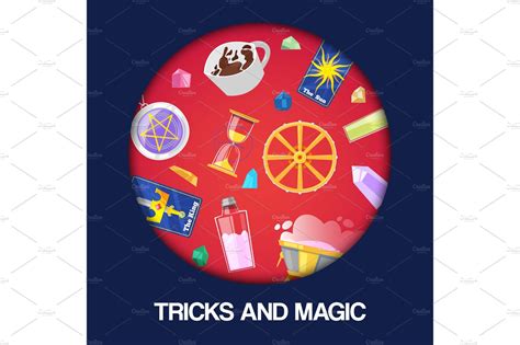 Magic show, tricks performance | Graphic Objects ~ Creative Market