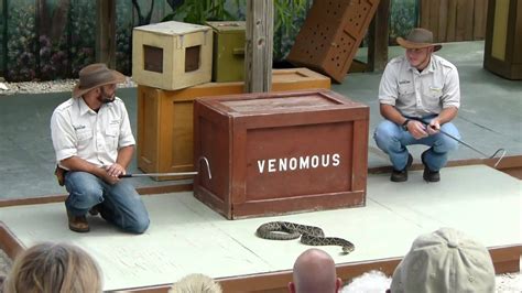 Gatorland Upclose Encounters Show - YouTube