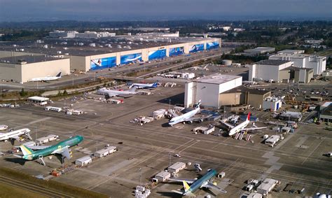 Boeing Everett Factory Map