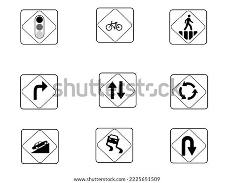 Traffic Signs Vector Traffic Signs Design Stock Vector (Royalty Free ...