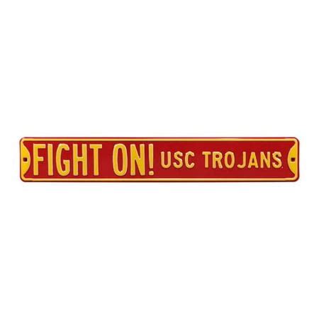 Fight On! USC Trojans Street Sign - Walmart.com