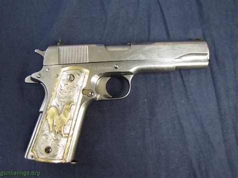 Gunlistings.org - Pistols Colt -- Custom 1911 Super 38 Auto Stainless