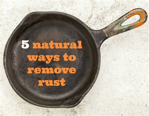 5 Home Remedies to Remove Rust - Natural Rust Removers | Apartment Therapy