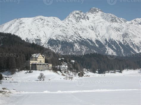 Bernina mountains in Switzerland 5465304 Stock Photo at Vecteezy