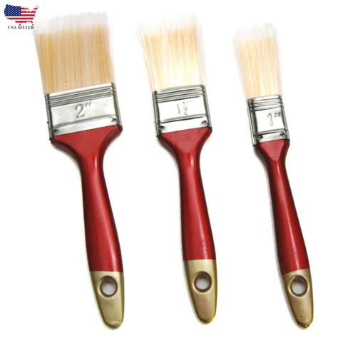 House Wall Paint Brushes - 2", 1.5", 1" Latex or Oil Based 3-6 Pack | eBay