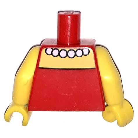 LEGO Red Lisa Simpson Torso (76382 / 88585) | Brick Owl - LEGO Marketplace