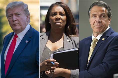 Trump trashes Cuomo, Letitia James for probing his businesses