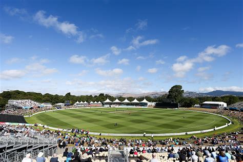 Rebirth of Christchurch, New Zealand through Cricket