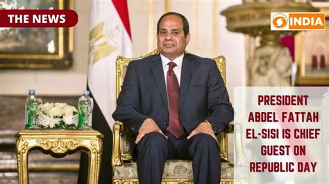 President Abdel Fattah EL-SISI is Chief guest on Republic day | The News | 21.01.2023 - YouTube