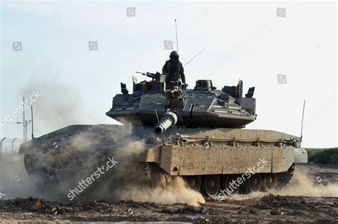 Israeli Tank Merkava Mercava Mk 4 Editorial Stock Photo - Stock Image | Shutterstock