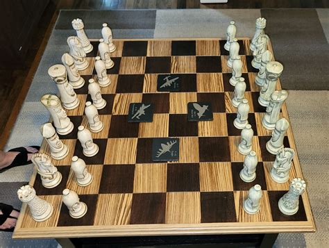 Custom Chess Board – Out On A Limb Designs