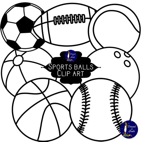 Sports Balls Clip Art | Made By Teachers