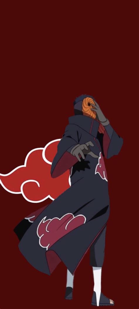 Tobi, Akatsuki wallpaper I made : r/Naruto