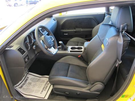 2012 Dodge Challenger SRT8 Yellow Jacket interior Photo #61078540 | GTCarLot.com