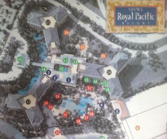 Resort Map | Loews Royal Pacific Resort at Universal Orlando | Florida