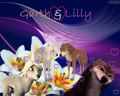 garth and lilly wallpapper by jennawolf48 - alpha and omega fan art and fan fiction Photo ...