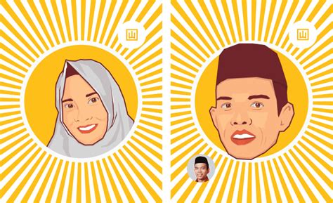 Design minimalist flat line cartoon vector avatar by Wisnuseptiawan | Fiverr