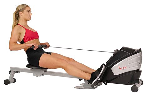 Sunny Health & Fitness Dual Function Magnetic Rowing Machine TOP Product - Fitness and Rest Shop